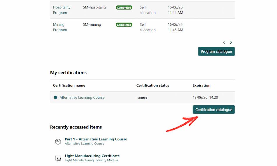 SM cert cat